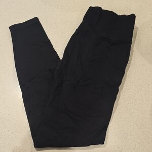 Black High-Waisted Leggings
